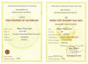 Dịch vụ làm bằng đại học cao đẳng xây dựng tại TPHCM có hồ sơ gốc