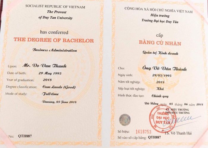 Dịch Vụ Làm Bằng Đại Học Ở Đà Nẵng Tốt Nhất Thị Trường Hiện Nay