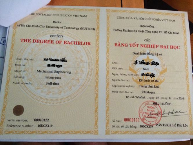 Làm Bằng Đại Học Phôi Gốc Ở Đâu Uy Tín Với Giá Tốt?