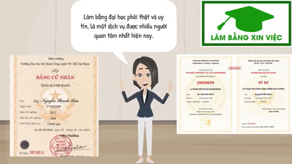 Làm Bằng Xin Việc
