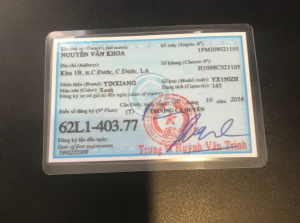 Làm Cavet Xe Giả Phôi Thật Giá Rẻ Bao Sử Dụng Toàn Quốc