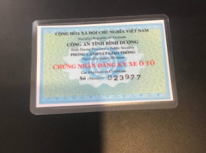 Làm Cavet Xe Giả Phôi Thật Giá Rẻ Bao Sử Dụng Toàn Quốc