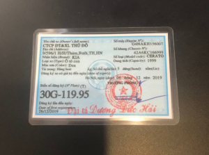 Làm Cavet Xe Giả Phôi Thật Giá Rẻ Bao Sử Dụng Toàn Quốc