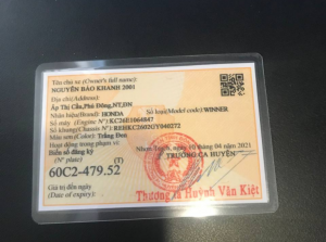 Làm Cavet Xe Giả Phôi Thật Giá Rẻ Bao Sử Dụng Toàn Quốc