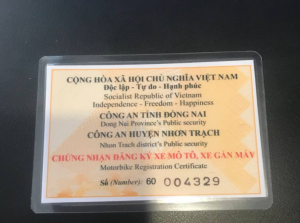 Làm Cavet Xe Giả Phôi Thật Giá Rẻ Bao Sử Dụng Toàn Quốc