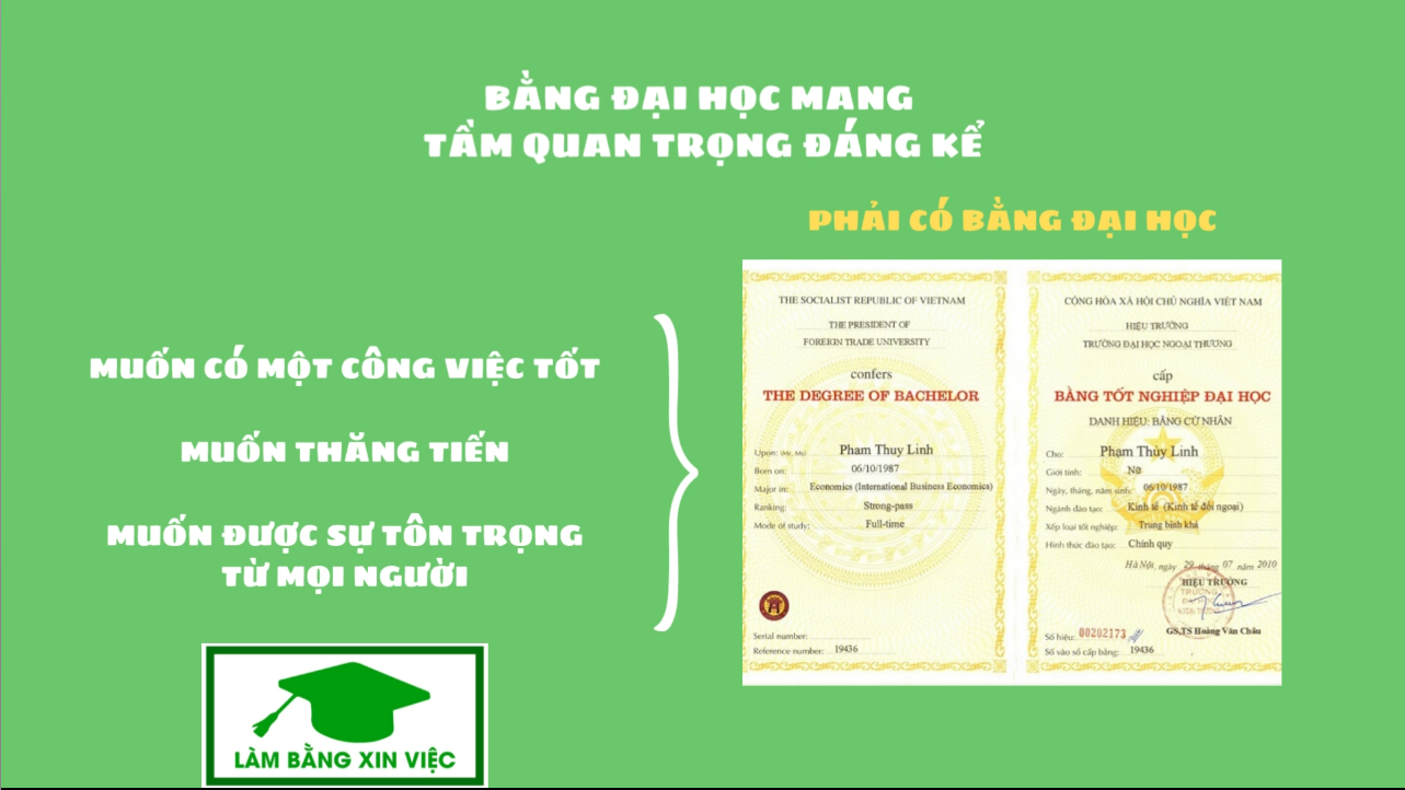 Bằng Đại Học Giả Có Công Chứng Xin Việc Được Không?