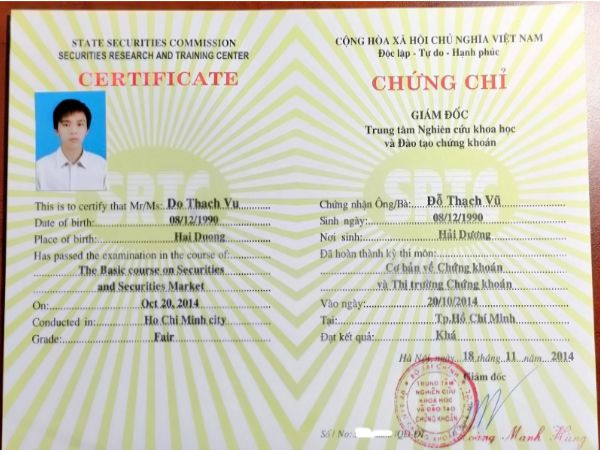 Các bước làm chứng chỉ nghề giả tại Làm Bằng Xin Việc