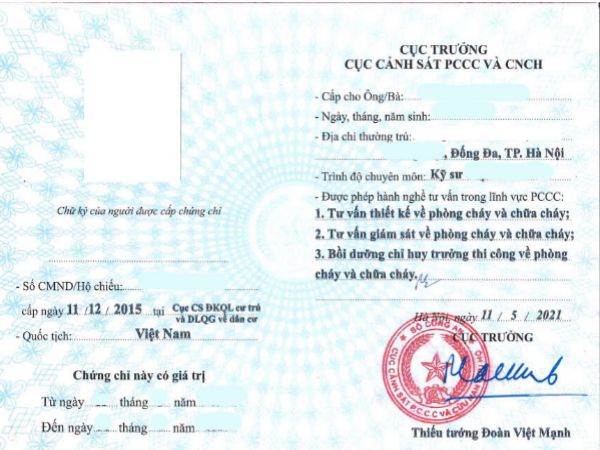 Chất lượng chứng chỉ sư phạm giả giống thật 100%