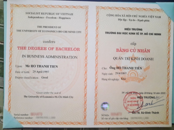 Làm Bằng Đại Học Kinh Tế Phôi Gốc Hồ Sơ Tại Trường Uy Tín