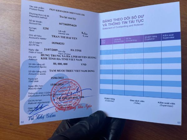 Làm Sổ Tiết Kiệm Giả Uy Tín Bao Rút Tiền Tại Ngân Hàng